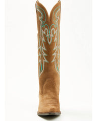 Women's Rowan Tall Suede Western Boots - Snip Toe