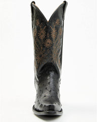 Women's Daisie Exotic Full Quill Ostrich Western Boots - Snip Toe