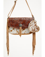 Marlowe Hair-On Heart Coin Purse Bag Charm
