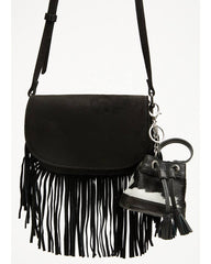 Aurora Mini Hair-On Bucket Coin Purse Bag Charm