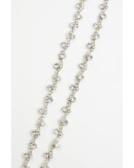 Women's Rhinestone Wave Hat Band