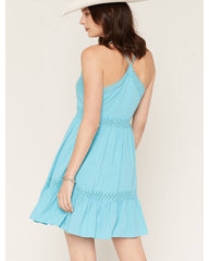 Women's Marin Lace Trim Mini Dress