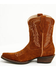 Women's Ricki Suede Booties - Snip Toe