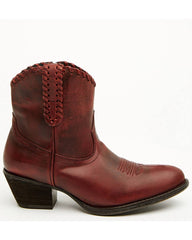 Women's Sawyer Omaha Goat Western Fashion Booties - Round Toe