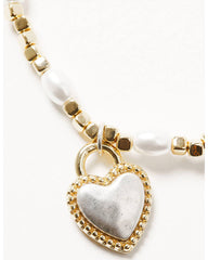 Women's Western Muse Layered Charm Bracelet Set - 4 Piece