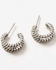 Women's Western Muse Heart Concho Earring Set - 5 Piece