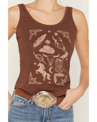 Women's Western Icon Graphic Tank Top