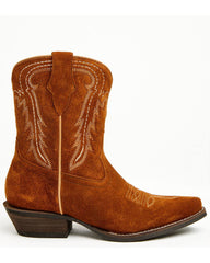 Women's Ricki Suede Booties - Snip Toe