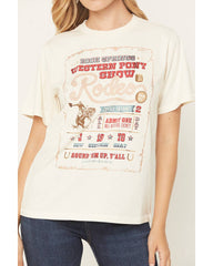 Women's Rodeo Ticket Short Sleeve Graphic Tee