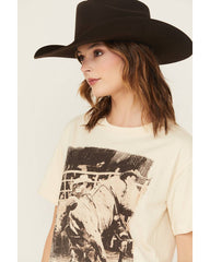 Women's Give 'Em Hell Short Sleeve Boyfriend Graphic Tee