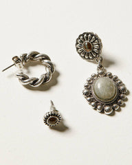 Women's Soleil Steer Head Earring Set - 6 Piece