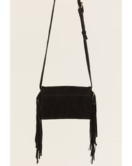 Women's Cassidy Hair-On Tooled Leather Crossbody
