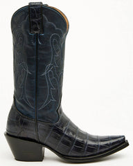 Women's Aspen Exotic American Alligator Western Boots - Snip Toe