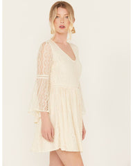 Women's Lace Mini Dress
