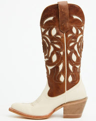Women's Rose Western Boots - Round Toe