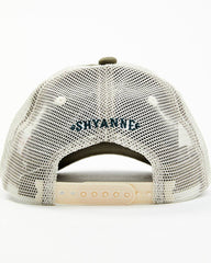 Women's Serape Print Cactus Mesh-Back Baseball Cap