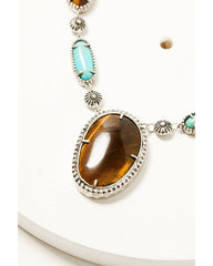 Women's Americana Multi-Stone Jewelry Set - 2 Piece