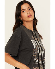 Women's Chain Front Whiskey Short Sleeve Graphic Tee