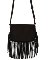 Women's Henley Faux Suede Mini Crossbody Bag
