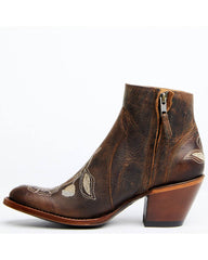 Women's Summer Arena Western Booties - Round Toe