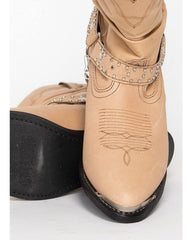 Women's Tanya Slouch Harness Fashion Boots - Round Toe