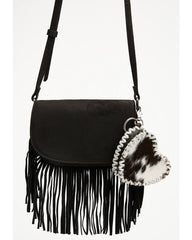 Marlowe Hair-On Heart Coin Purse Bag Charm