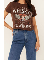 Women's Chase Whiskey Not Cowboys Short Sleeve Graphic Tee