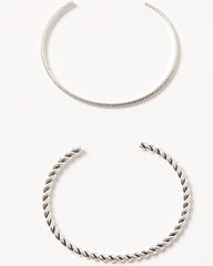 Women's Jasper Braided Bracelet Set - 3 Piece