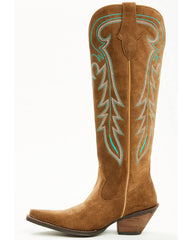 Women's Rowan Tall Suede Western Boots - Snip Toe