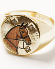 Women's Western Muse Horse Icon Ring Set - 3 Piece