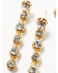 Women's Western Muse Rhinestone Earring Set - 5 Piece