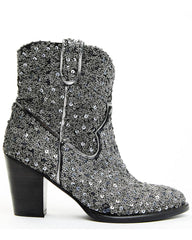 Women's Dolly Western Booties - Round Toe