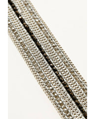 Women's Beaded Holiday Magnetic Bracelet