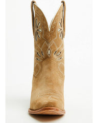 Women's Tansy Suede Western Booties - Snip Toe