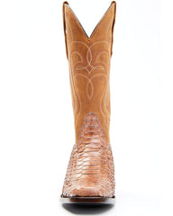 Women's Geneva Exotic Snake Skin Western Boots - Square Toe