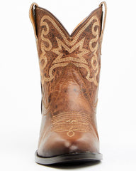 Women's Lacer Short Boots - Round Toe