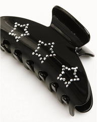 Women's Silver Stars Claw Clip