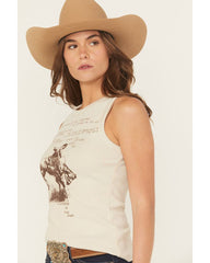 Women's Bucking Horse Rib Knit Tank Top