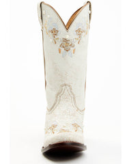 Women's Byrdie Crack Embroidered Western Boots - Round Toe