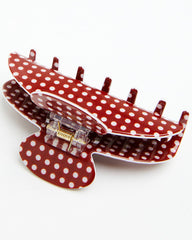 Women's Polka Dot Claw Clip