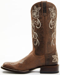 Women's Lasy Western Boots - Broad Square Toe