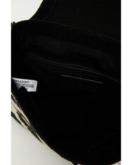 Women's Sorrel Cow Print Shoulder Saddle Bag Purse
