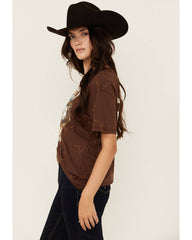Women's Ranchin' Workin' Ridin' Short Sleeve Graphic Tee