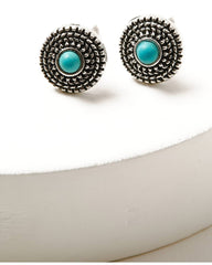 Women's Hoops and Studs Earring Set - 5 Piece