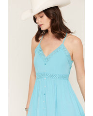 Women's Marin Lace Trim Mini Dress