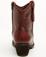 Women's Sawyer Omaha Goat Western Fashion Booties - Round Toe