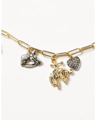 Women's Western Muse Cowgirl Charm Necklace