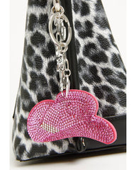 Rhinestone Cowboy Hat Bag Charm