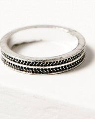 Women's Classic Western Jasper Ring Set - 3 Piece