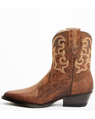Women's Lacer Short Boots - Round Toe